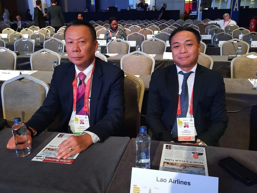 Director of Lao Airlines attended the 79th IATA Annual General Meeting ...